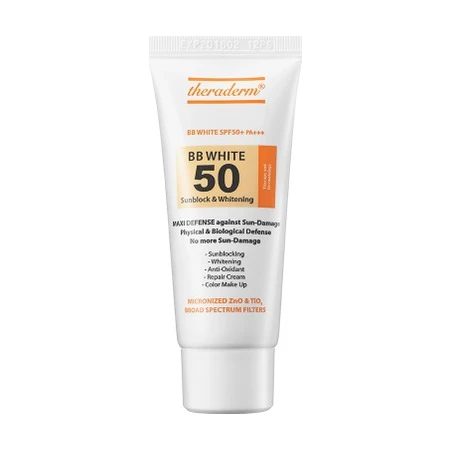 BB White SPF 50+ PA+++ Renkli